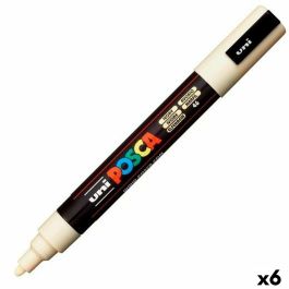Rotuladores POSCA PC-5M Marfil (6 Piezas) (6 Unidades) Rotuladores POSCA PC-5M Marfil (6 Piezas) (6 Unidades)