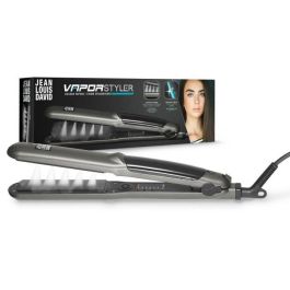 Jean Louis David 39969 Plancha de Vapor Vapor Styler Placas Cerámica Turmalina, Temperatura Ajustable 150-235°C, 50W