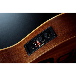 LAG Tiki Uku Tenor Electro Acustic Ukelele Tenor Abeto Macizo Natural Satinado Aquila