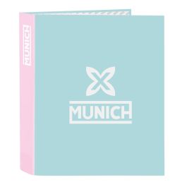 Carpeta de anillas Munich Heaven Azul cielo A4 27 x 33 x 6 cm Precio: 5.89000049. SKU: B15YPT83JD