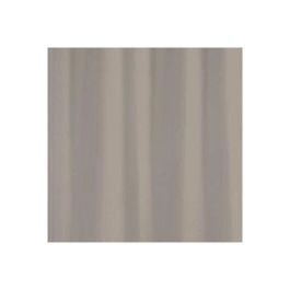 Gelco Cortina de baño de poliéster liso color topo 180x200 cm Gelco Cortina de baño de poliéster liso color topo 180x200 cm