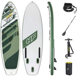 Bestway 65308 Tabla Paddle Surf Kahawai - Stand Up Paddle, Inflable, con Bomba, Paleta y Kit de Reparación, Ideal para Aguas Planas y Ríos