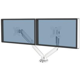 Fellowes 8056301 Soporte Brazo de Mesa Doble Platinum para 2 Monitores de 1.5-8kg, hasta 32", Muelle Gas, USB, VESA 75x75 100x100, Blanco Precio: 145.50000014. SKU: S8423257