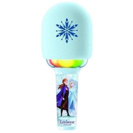 Lexibook Micrófono Karaoke Infantil Frozen Inalámbrico Bluetooth con Efectos de Luz y Sonido +3 Años Lexibook Micrófono Karaoke Infantil Frozen Inalámbrico Bluetooth con Efectos de Luz y Sonido +3 Años
