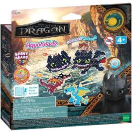 Aquabeads Kit Llaveros Dragons 3 35124 Manualidades con Cuentas Adhesivas