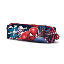 Marvel Spiderman Estuche Portatodo Cuadrado Stealth Azul, Compartimento Único, Cremallera, 7x21x5.5cm, 0.7L, PVC/Poliéster Precio: 8.49999953. SKU: B1BE7ENNH6