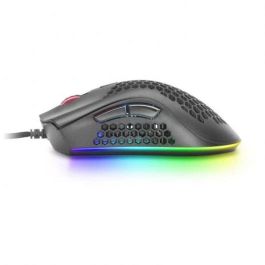 Mars Gaming MMEX Ratón Gaming Óptico USB RGB 32000DPI Ligero 75g Compatible con PC, Mac, PS4, PS5, Xbox One, Xbox Series X/S
