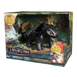 Spin Master Dragón Desdentao Interactivo 6072728 Cómo Entrenar a tu Dragón Figura con Sonidos y Reacciones para Niños +4 Años
