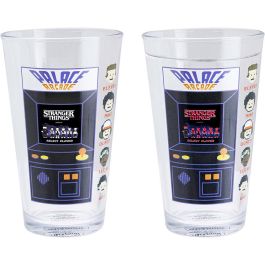 PALADONE Vaso Stranger Things Máquina Arcade Cambio de Color Frío 450ml