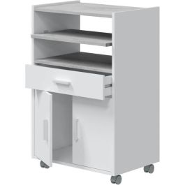 Mueble microondas 1cajón + 2puertas 59 x 40 x 92 cm tidy Mueble microondas 1cajón + 2puertas 59 x 40 x 92 cm tidy