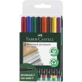 Rotulador Permanente Faber-Castell Multimark F Bolsa De 8 Precio: 9.89000034. SKU: B12FEKPZCE