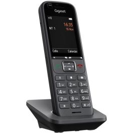 Gigaset S700H Pro Teléfono DECT Inalámbrico con Altavoz, Identificador de Llamadas y Pantalla TFT a Color, Antracita