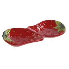 Bandeja Moderno DKD Home Decor Rojo 12.5 x 3.5 x 26 cm Precio: 11.49999972. SKU: B1C758PPP2