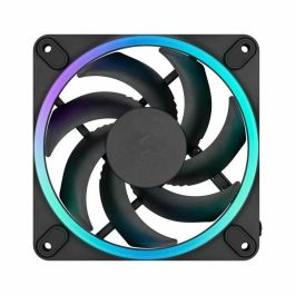 Fractal Design FRA7340172708889 Ventilador para PC Momentum 12 RGB FDB Anillo ARGB Gen 2 Control PWM Negro