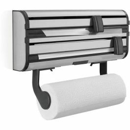 Leifheit 25793 Dispensador de pared Parat Royal 3 en 1 para toallas de papel, film y aluminio, cuchillas y freno, acero inoxidable Precio: 52.5000003. SKU: B199WWVZZB