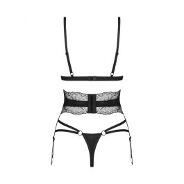 Conjunto de Lencería Obsessive XL/XXL 3 Piezas