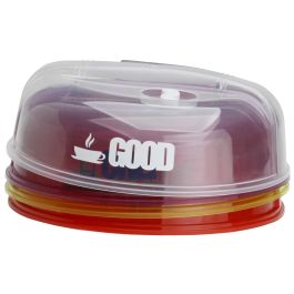 Cook Concept Tapa para Microondas, Diámetro 25.5 cm, Con Válvula de Escape de Aire