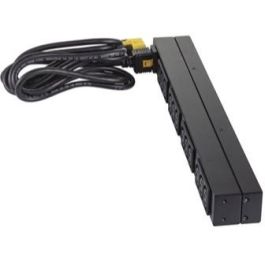 APC AP9565 Rack PDU Basic 1U 230V, Monofásico, Horizontal/Vertical, 12 Salidas C13, C20 Entrada, 3680W