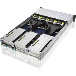 ASUS RS720A-E11-RS24U/10G/2.4KW/GPU Barebone Socket SP3 DDR4 hasta 128GB Rack 2U 24 Bahías Plata