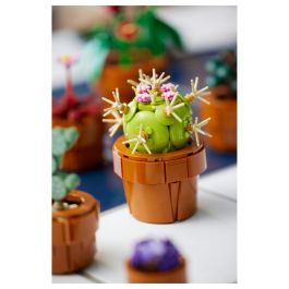 LEGO Icons 10329 Plantas Diminutas Set de Construcción Ornamental para Adultos