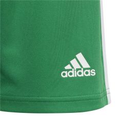 Pantalones Cortos Deportivos para Niños Adidas Squad 21 Y Verde