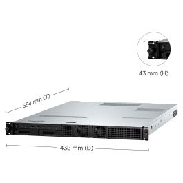 HP Workstation Z4 G5 Tower, Procesador Intel Xeon W3-2425, 16GB RAM, 512GB SSD, NVIDIA RTX T400, Windows 11 Pro