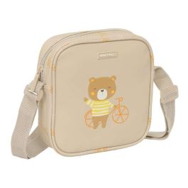 Bolso Bandolera Safta Oso Beige 16 x 18 x 4 cm Precio: 18.1597198453. SKU: B1ECCZ337L