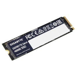 GIGABYTE Gen4 4000E SSD 1 TB M.2 2280 PCIe 4.0 NVMe 3D NAND - 4000 MB/s Lectura, 3900 MB/s Escritura para PC