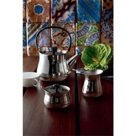 Alessi NF01 Hervidor/Tetera de Acero Inoxidable 18/10 Apto para Inducción