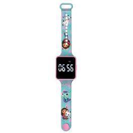 Lexibook - Gabby y la Casa Mágica - Reloj LED conectado - Pulsera ajustable