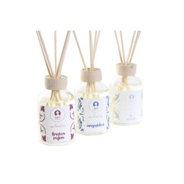 DKD Home Decor Ambientador Mikado Árabe de Cristal 50 ml con Varillas y Diseño Azulejos - Azul, Verde Menta (6 Unidades) DKD Home Decor Ambientador Mikado Árabe de Cristal 50 ml con Varillas y Diseño Azulejos - Azul, Verde Menta (6 Unidades)