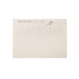 Djois Subcarpeta Cartulina 100% Ecológica Din A4 226 g/m2 Color Crema Pack 10 Unidades