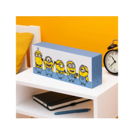 Paladone Lámpara Minions Character para Exhibir o Colgar con Cable USB o Pilas AAA