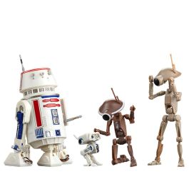 HASBRO Star Wars The Black Series Blister Figuras R5-D4 & Pit Droids The Mandalorian 15cm Articuladas con Accesorios