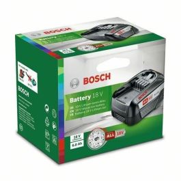 Bosch Batería de Iones de Litio (Li-ion) 18V 6.0Ah para Sistema Power4All. Alta autonomía, sin efecto memoria ni autodescarga, mayor vida útil.
