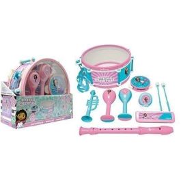 Lexibook - Set musical Gabby y la Casa Mágica - 7 instrumentos - Almacenamiento en el tambor Lexibook - Set musical Gabby y la Casa Mágica - 7 instrumentos - Almacenamiento en el tambor