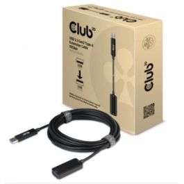 Club3D USB 3.2 Cable Extensor Activo 5m - 10 Gbps (Tipo A Macho a Tipo A Hembra)