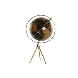 DKD Home Decor Globo Terraqueo Vintage de Escritorio, Decoración Hogar, Negro Amarillo Marrón, 25x42x25 cm, Fabricado en Aluminio y PVC Precio: 23.59000028. SKU: B1HKXSAZAP