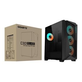 Gigabyte C301G V2 ATX Midi Tower Negra con Panel de Vidrio Templado