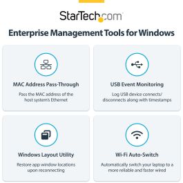 Hub USB Startech 116E-USBC-DOCK