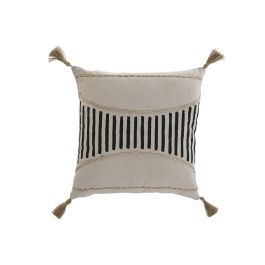 Cojin Boho DKD Home Decor Beige Negro 45 x 45 cm (2 Unidades) Precio: 22.49999961. SKU: B13764L88Q