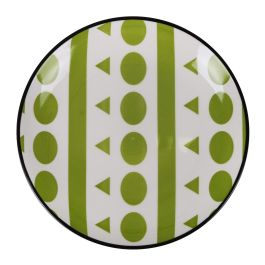 La Mediterranea Fuente Redonda para Servir Estilo Japonés Hana de 20 cm - Surtido de 6 Platos de Mesa (18 Unidades)