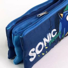 Estuche portatodo 3 compartimentos sonic prime 2.2 x 1.1 x 22.5 cm Estuche portatodo 3 compartimentos sonic prime 2.2 x 1.1 x 22.5 cm