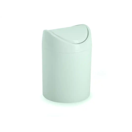 Plasticforte Papelera Tiny Sobremesa 1.6L Plástico Colores Surtidos 12.5x12.5x17.5 cm