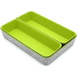 Confortime Set de 3 Organizadores de Fieltro 28 x 20.5 x 5.3 cm (6 Unidades)