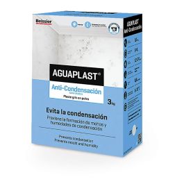 Aguaplast 70026-004 Anti Condensación 3kg - Plaste en Polvo para Prevención de Moho y Humedades