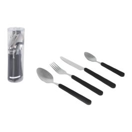 Set de 16 cubiertos con mango plástico Atenas - Inde (6 Cajas) Precio: 28.58999979. SKU: B17RHYPFNK