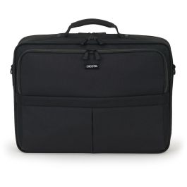 Dicota Eco Multi Plus SCALE Bandolera para Portátil 14-15.6" Negro, Fabricada con PET Reciclado