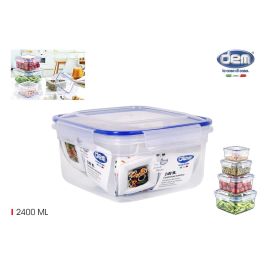 Fiambrera hermética cuadrada 2400 ml - Dem (12 Unidades) Fiambrera hermética cuadrada 2400 ml - Dem (12 Unidades) Precio: 32.49999984. SKU: B189Y3V42B