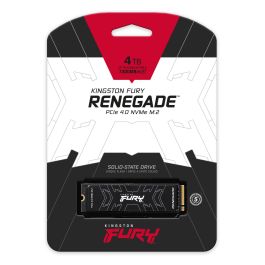 Disco SSD Kingston FURY Renegade 4TB/ M.2 2280 PCIe 4.0/ Con Difusor Térmico/ Full Capacity Disco SSD Kingston FURY Renegade 4TB/ M.2 2280 PCIe 4.0/ Con Difusor Térmico/ Full Capacity